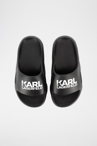 Ciabatte slider - Nero - Karl Lagerfeld