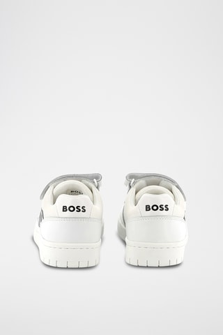 Sneakers in pelle - Bianco - Boss