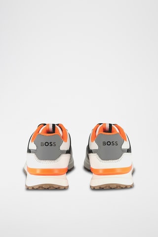 Sneakers in pelle - Nero - Boss