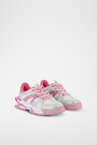 Sneakers - Rosa e argentato