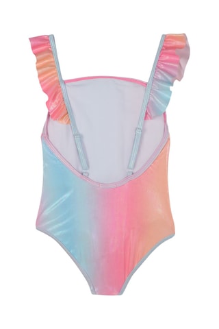 Costume intero dip and dye - Fucsia e malva