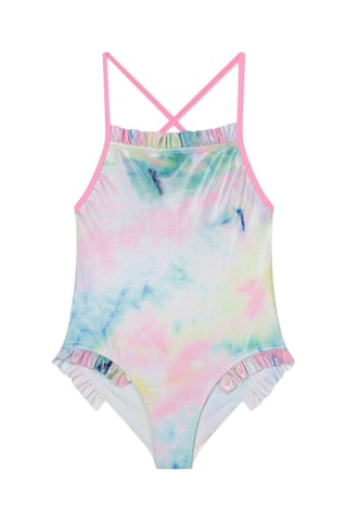 Costume intero - Rosa e blu - Billieblush