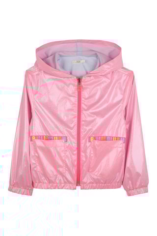 Giacca a vento con cappuccio - Rosa