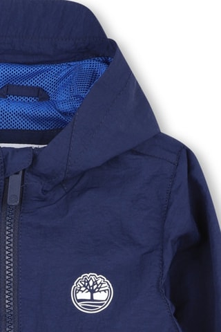 Giacca a vento con cappuccio - Blu