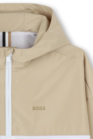 Giacca a vento con cappuccio - Beige - Boss