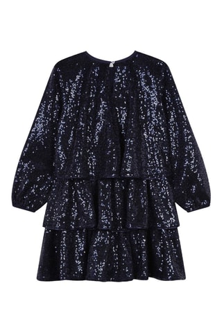 Abito con volant - Blu elettrico - Billieblush