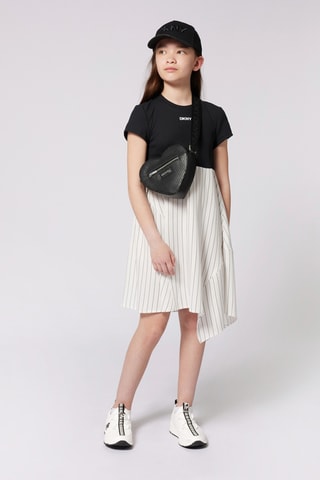 Abito asimmetrico - Nero - DKNY