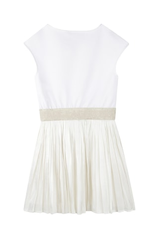 Abito a campana senza maniche - Bianco - Karl Lagerfeld