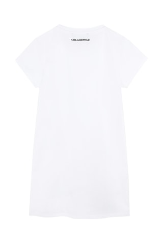 Abito taglio dritto - Bianco - Karl Lagerfeld