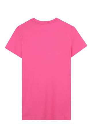 Abito t-shirt in cotone bio - Rosa e grigio chiaro - Hugo