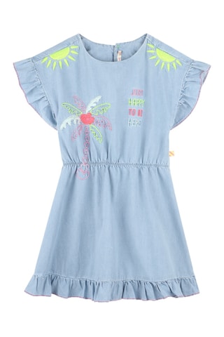 Abito in jeans - Celeste