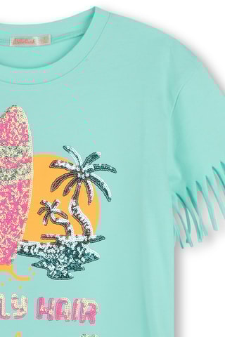 Abito t-shirt - Verde acqua