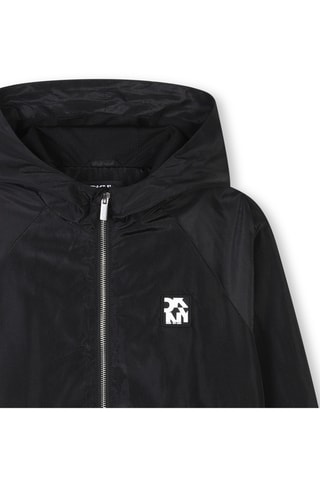 Giubbotto con cappuccio - Nero - DKNY