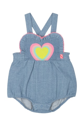 Pagliaccetto in jeans - Cobalto