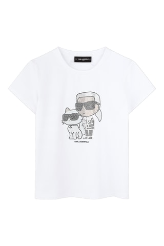 T-shirt - Bianco - Karl Lagerfeld