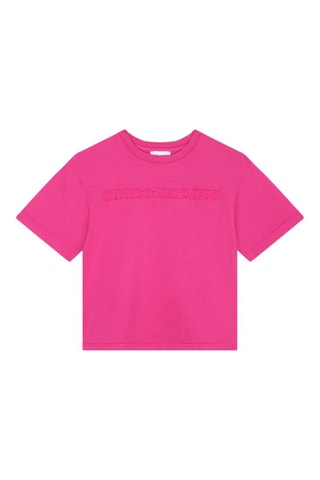 T-shirt in cotone bio - Fucsia - Marc Jacobs