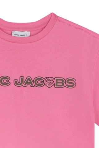 T-shirt in cotone bio - Rosa - Marc Jacobs