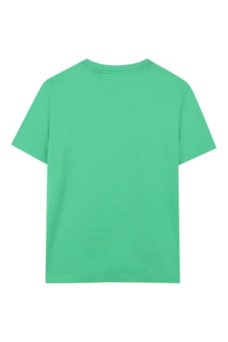 T-shirt in cotone bio - Verde - Hugo