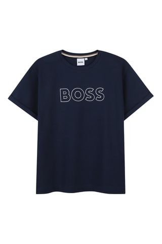 T-shirt - Navy - Boss