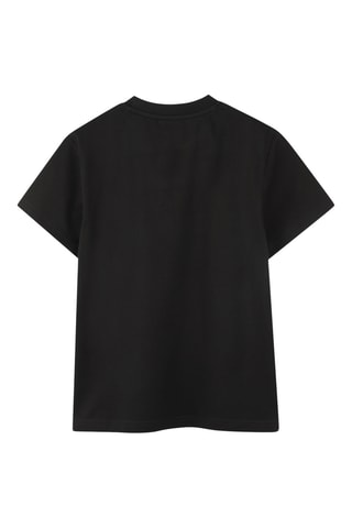 T-shirt in cotone bio - Nero - Hugo