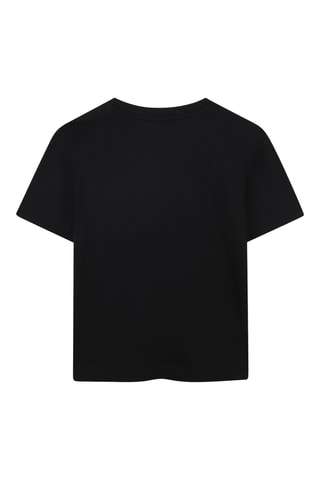 T-shirt in cotone bio - Nero - Hugo