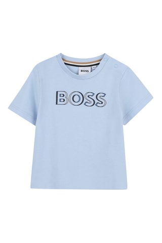 T-shirt - Celeste - Boss