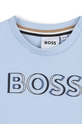 T-shirt - Celeste - Boss