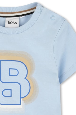 T-shirt - Celeste - Boss