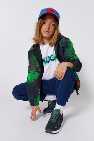 T-shirt in cotone bio - Bianco - Hugo