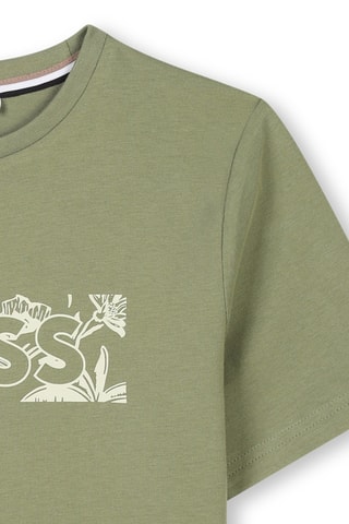 T-shirt - Verde oliva - Boss
