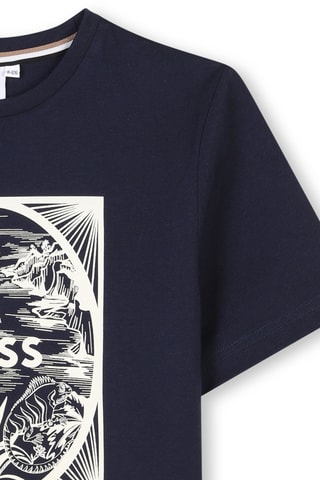 T-shirt - Blu scuro - Boss