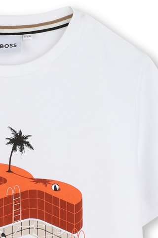 T-shirt - Bianco - Boss
