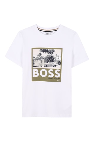 T-shirt - Bianco - Boss