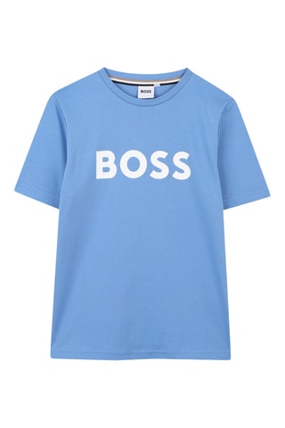T-shirt - Celeste - Boss