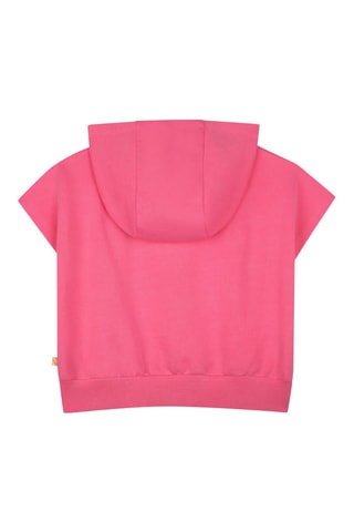 Felpa con cappuccio - Rosa