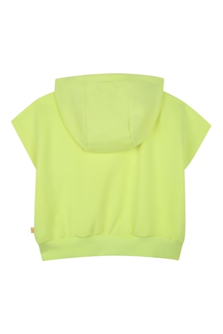 Felpa con cappuccio - Giallo