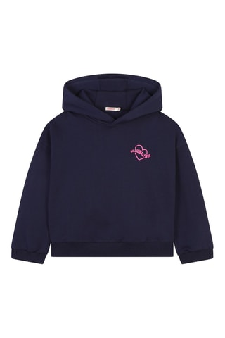 Felpa con cappuccio - Indaco - Billieblush