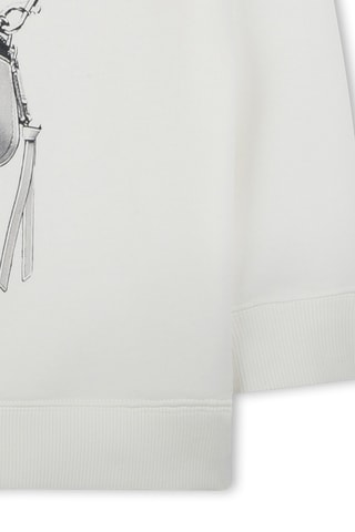 Felpa con cappuccio - Bianco - Marc Jacobs