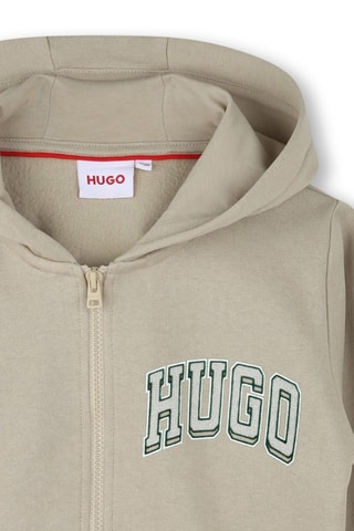 Felpa con cappuccio - Kaki - Hugo