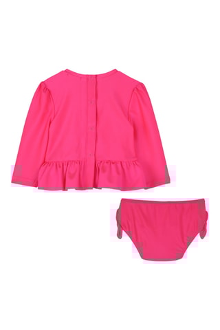 T-shirt e slip - Rosa