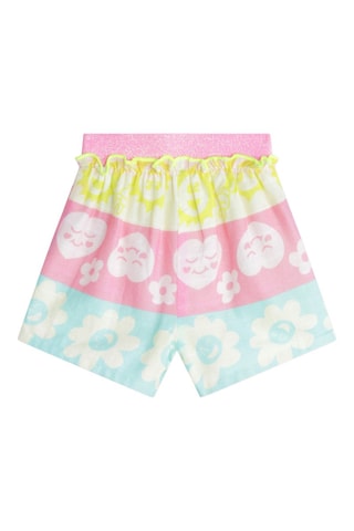 T-shirt e shorts - Bianco - Billieblush