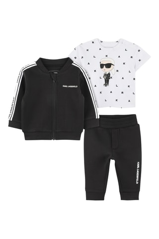 Set 3 pezzi - Nero e bianco - Karl Lagerfeld