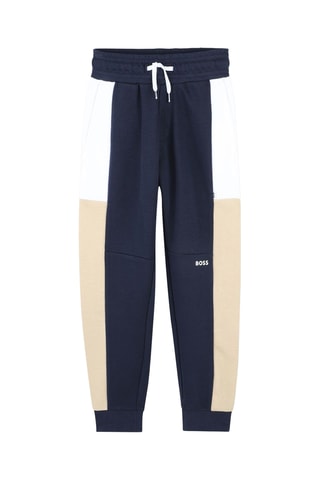 Felpa con cappuccio e pantaloni sportivi - Navy - Boss