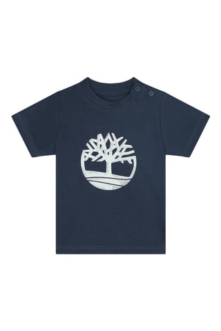T-shirt e bermuda - Blu notte e avorio - Timberland