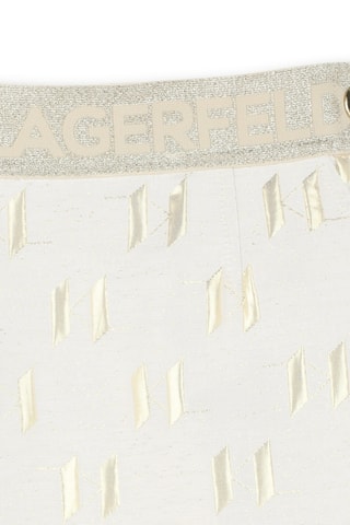 Gonna taglio dritto - Bianco - Karl Lagerfeld
