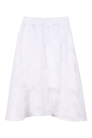 Gonna a campana - Bianco - DKNY