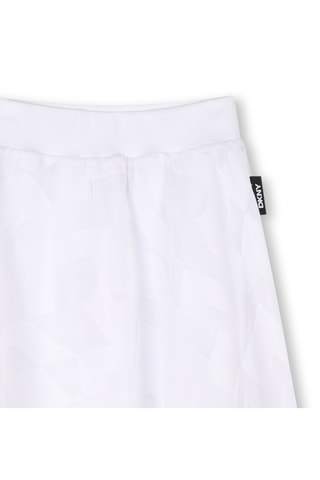Gonna a campana - Bianco - DKNY