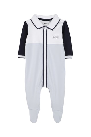 Tutina in cotone bio - Celeste - Boss