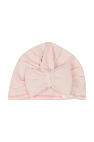 Tutina e berretto in cotone bio - Rosa cipria