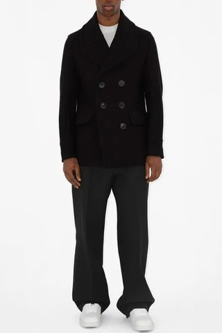 Manteau en laine Westleigh - Noir